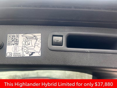 2023 Toyota Highlander Hybrid Limited