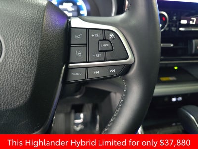 2023 Toyota Highlander Hybrid Limited