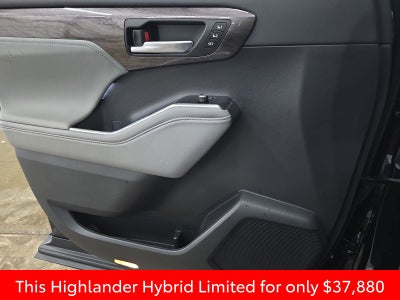 2023 Toyota Highlander Hybrid Limited