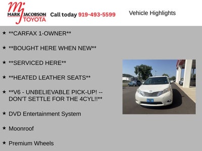 2015 Toyota Sienna XLE Premium 8 Passenger