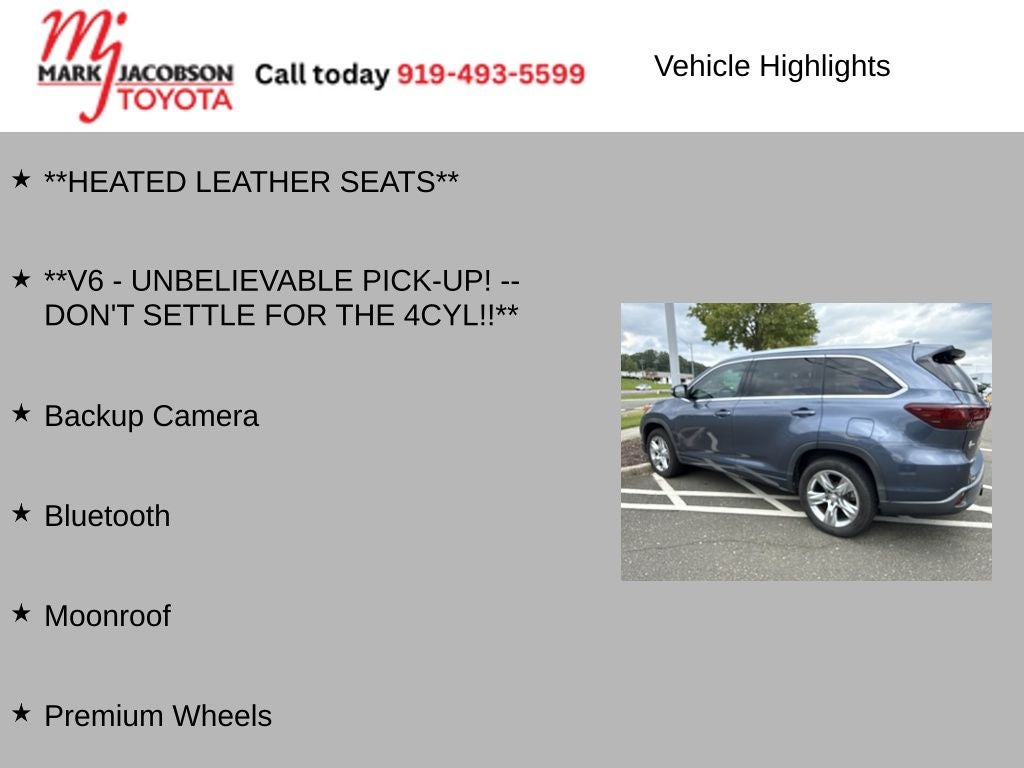 2015 Toyota Highlander Limited