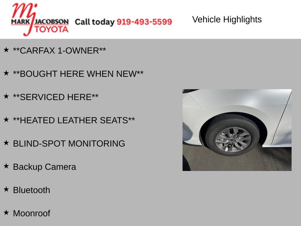 2026 Toyota Sienna XLE
