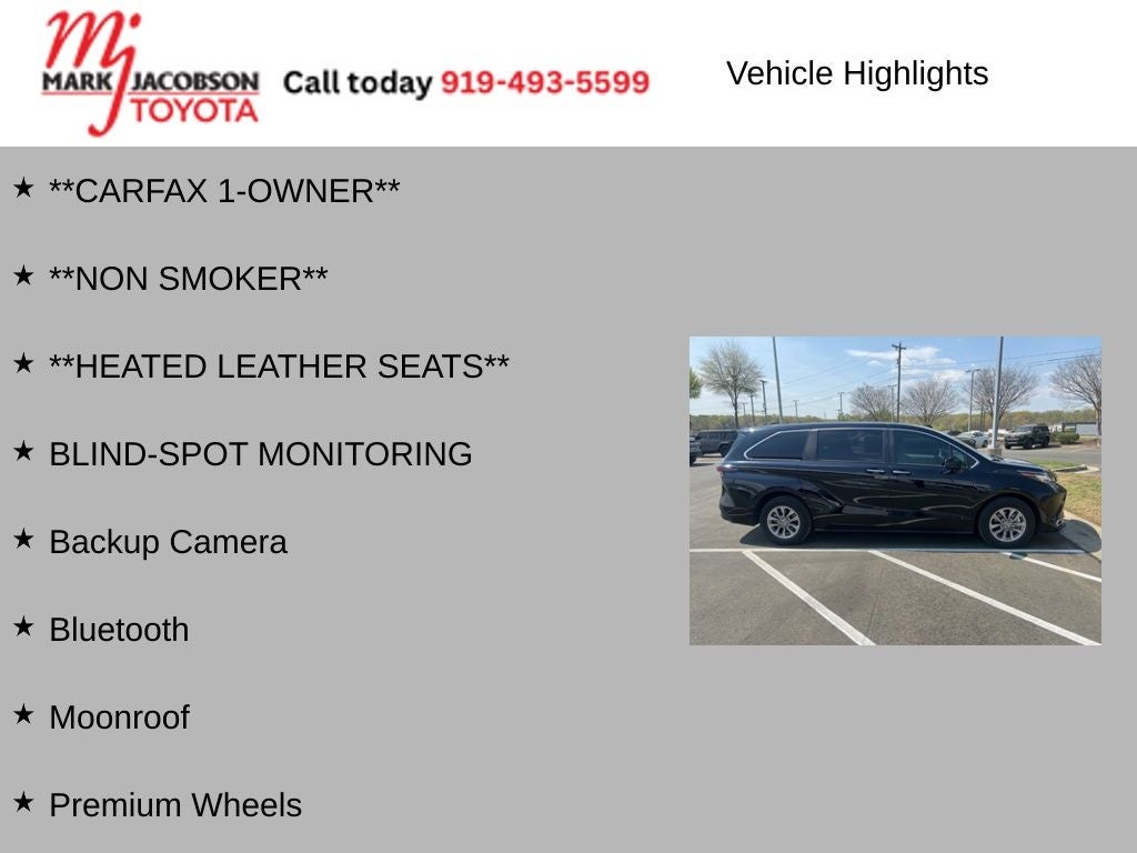 2023 Toyota Sienna XLE