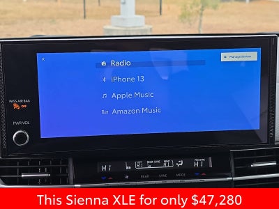 2025 Toyota Sienna XLE 8 Passenger