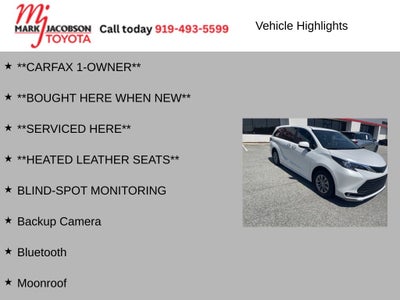 2025 Toyota Sienna XLE 7 Passenger