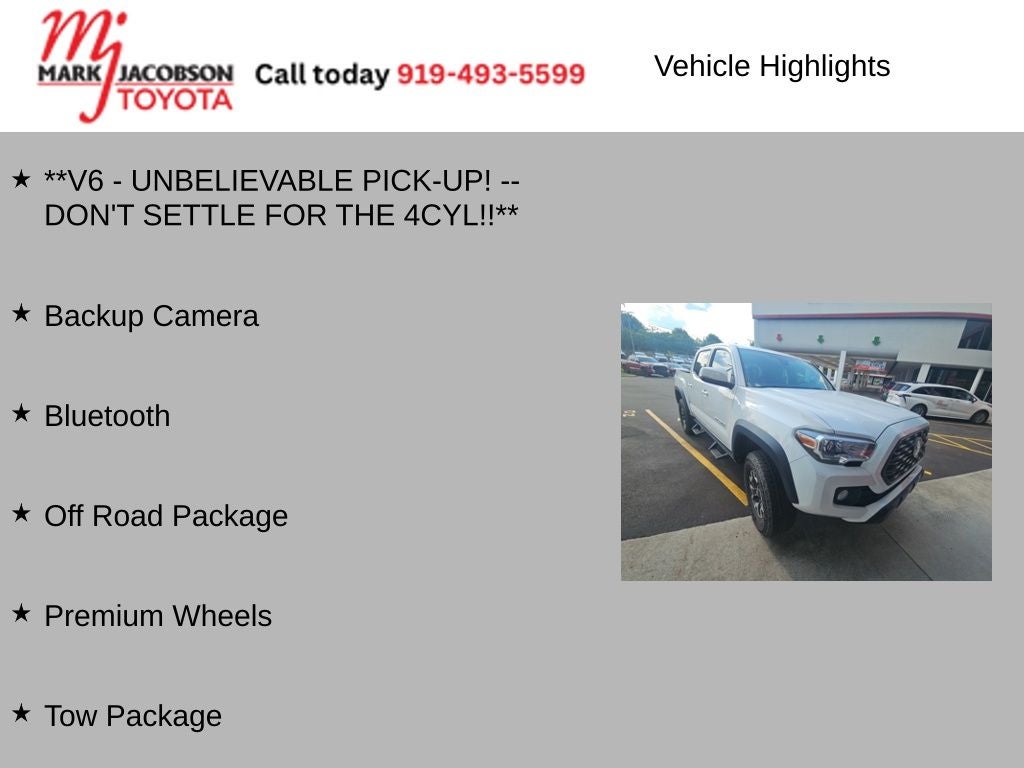 2021 Toyota Tacoma TRD Off-Road V6