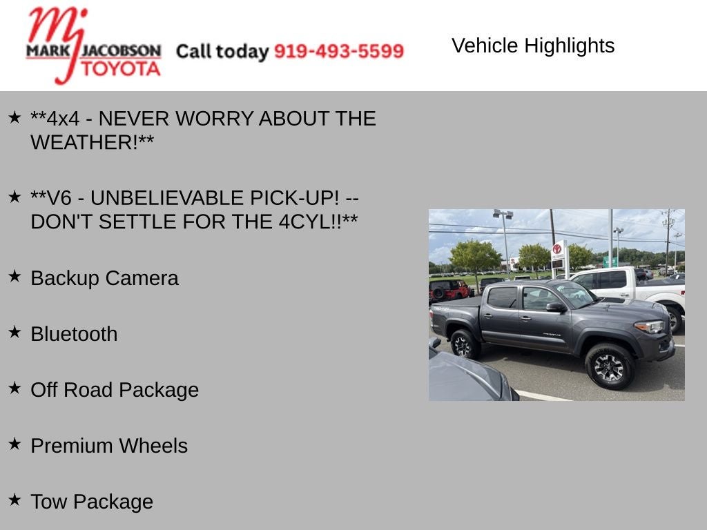 2021 Toyota Tacoma TRD Off-Road V6