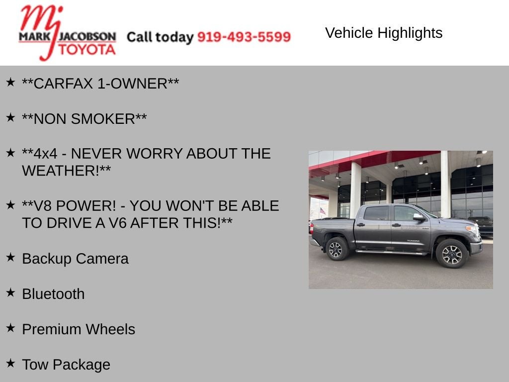 2017 Toyota Tundra SR5