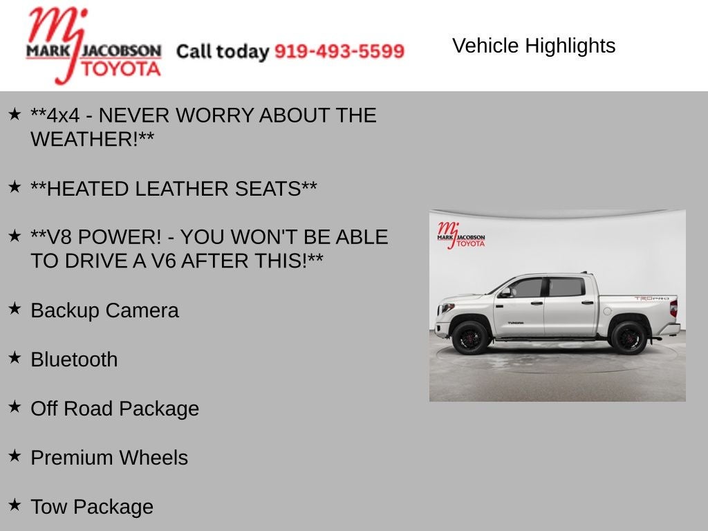 2019 Toyota Tundra TRD Pro