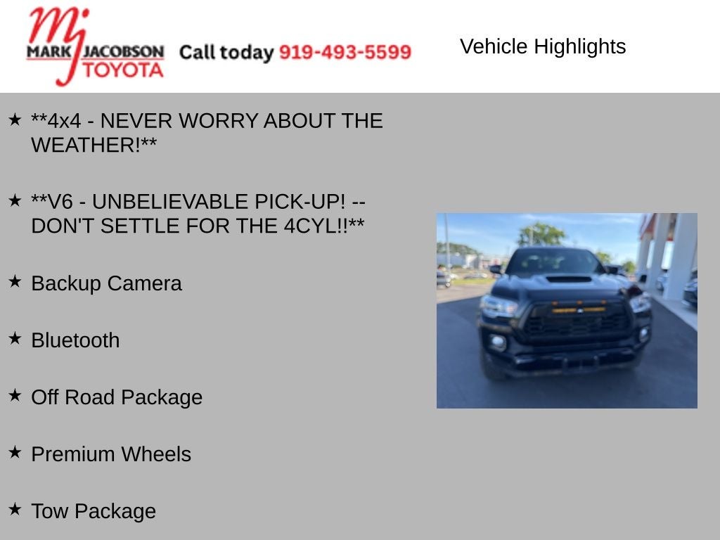 2020 Toyota Tacoma TRD Sport V6