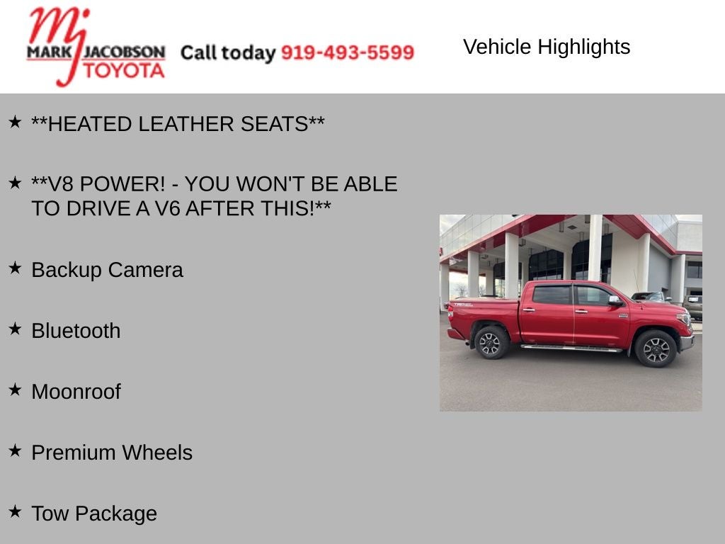 2019 Toyota Tundra 1794 Edition