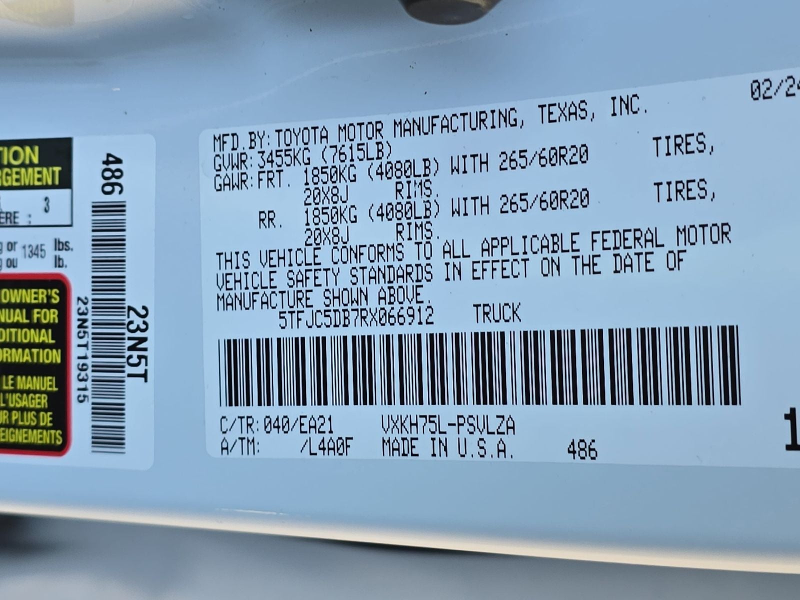 2024 Toyota Tundra Hybrid Limited