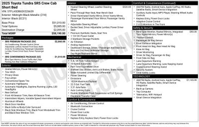 2025 Toyota Tundra SR5