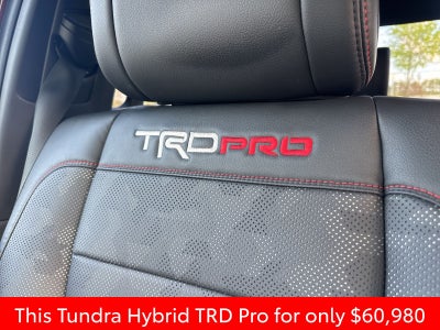 2024 Toyota Tundra Hybrid TRD Pro