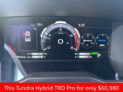 2024 Toyota Tundra Hybrid TRD Pro