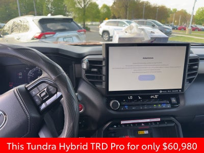 2024 Toyota Tundra Hybrid TRD Pro