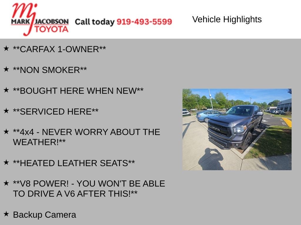2016 Toyota Tundra TRD Pro