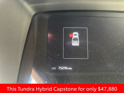 2023 Toyota Tundra Hybrid Capstone