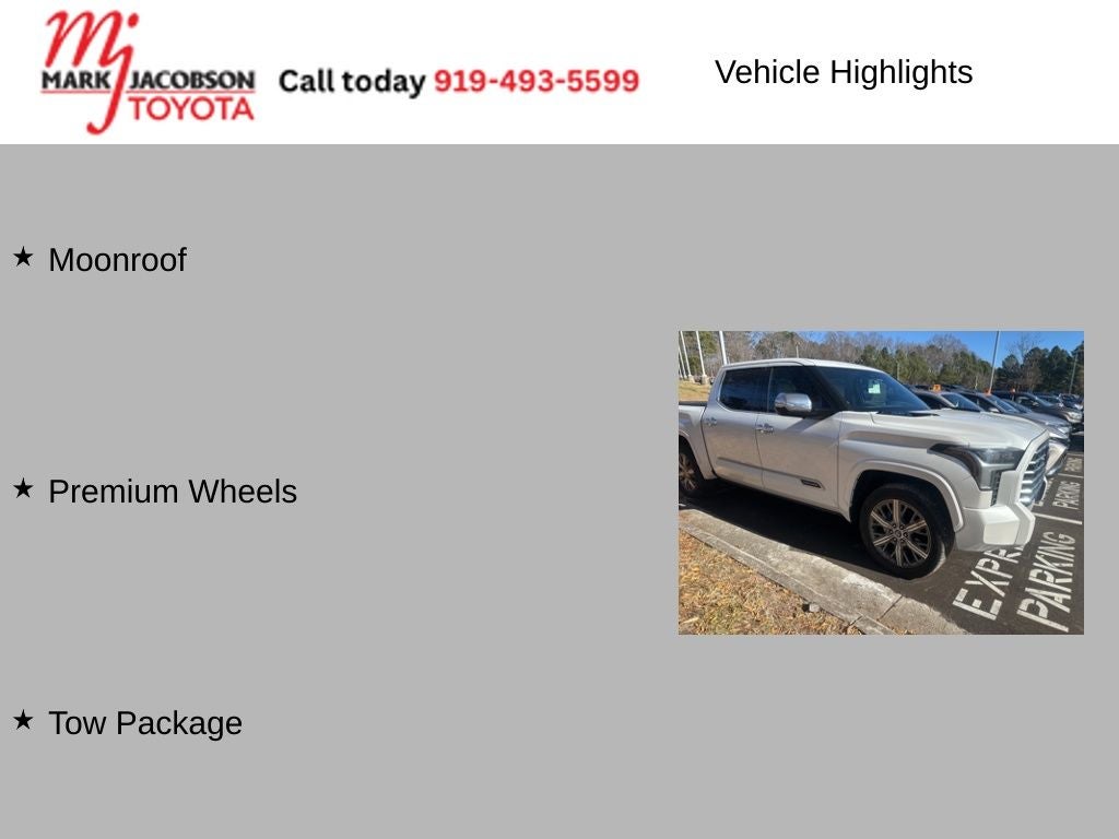 2023 Toyota Tundra Hybrid Capstone