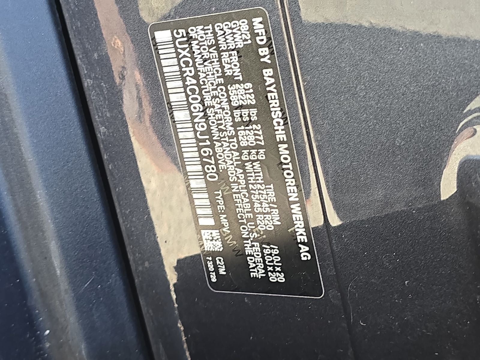 2022 BMW X5 sDrive40i