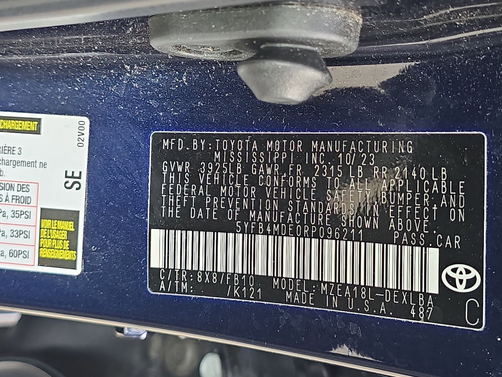 2024 Toyota Corolla LE