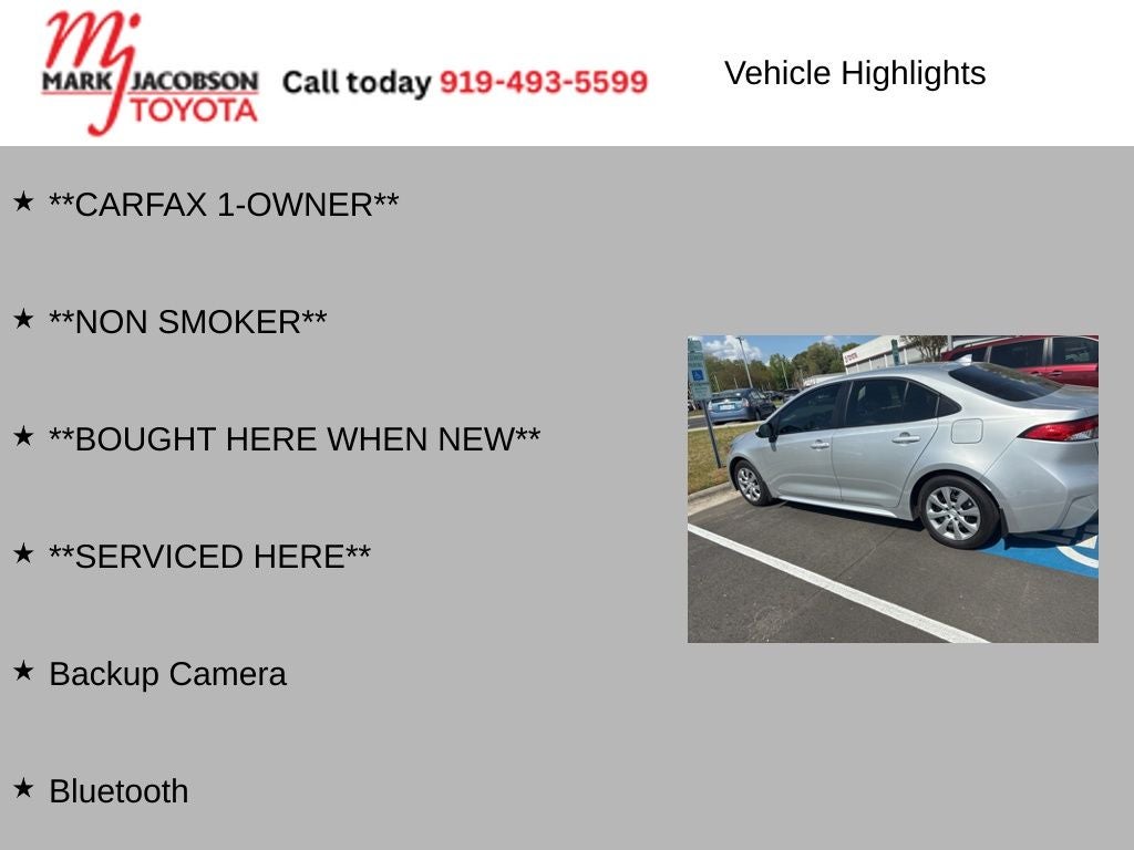 2025 Toyota Corolla LE