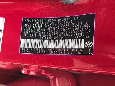 2024 Toyota Corolla LE