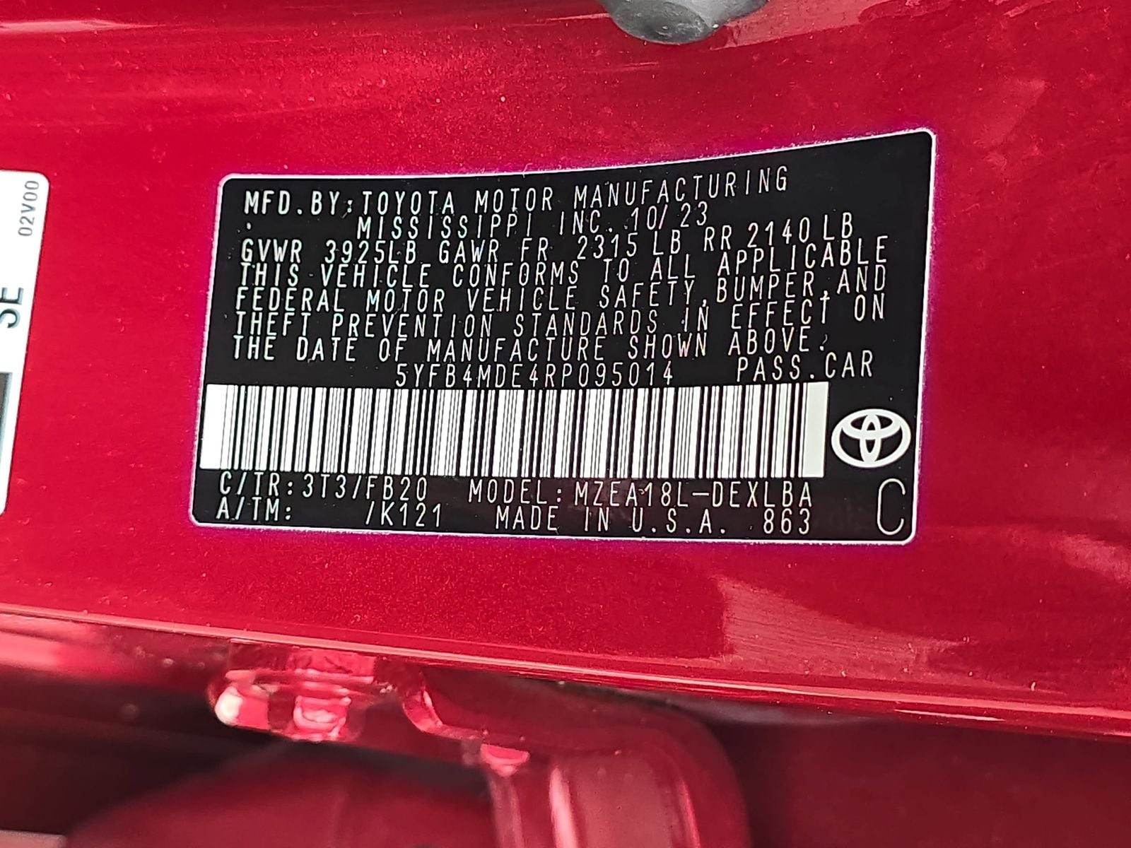 2024 Toyota Corolla LE