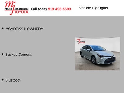 2026 Toyota Corolla LE