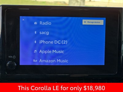 2023 Toyota Corolla LE