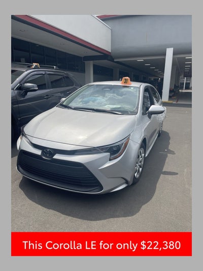 2025 Toyota Corolla LE