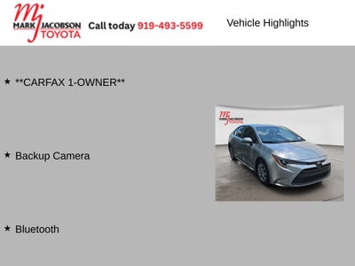 2025 Toyota Corolla LE