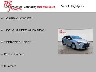 2024 Toyota Corolla LE
