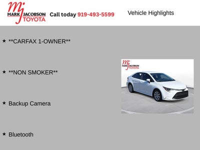 2022 Toyota Corolla LE