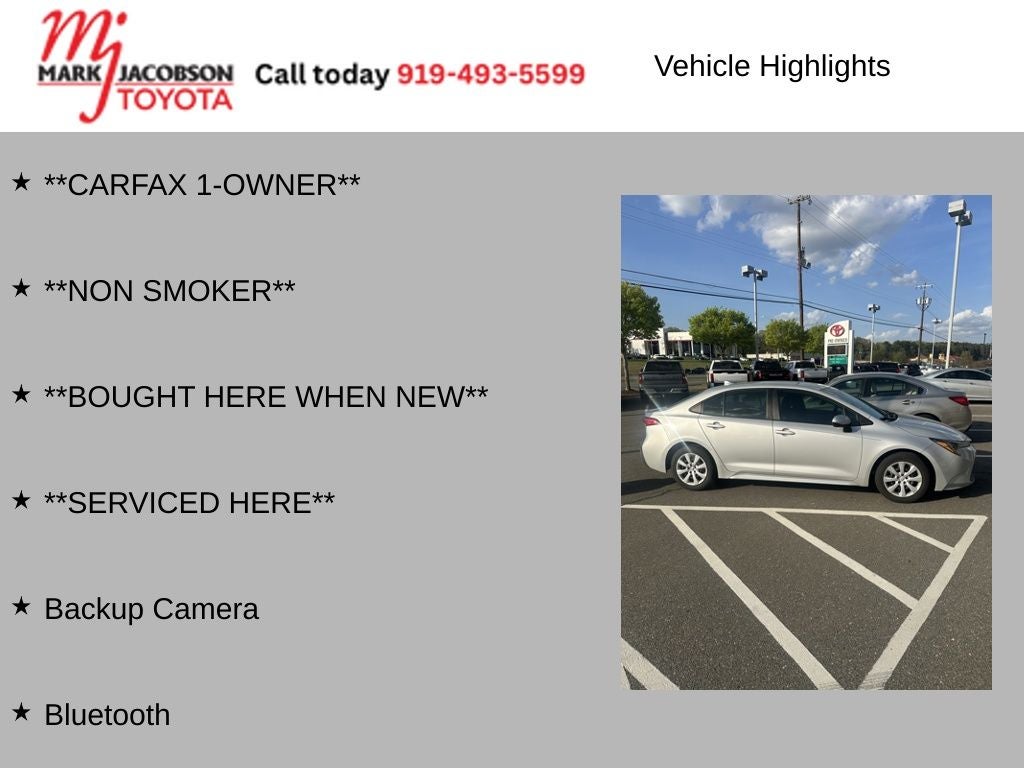 2021 Toyota Corolla LE