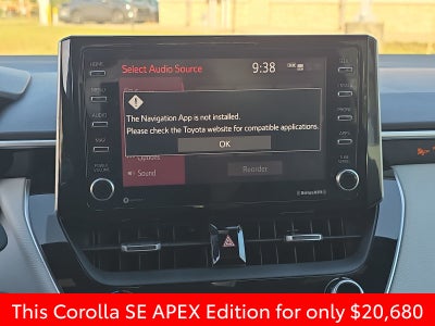 2021 Toyota Corolla APEX SE