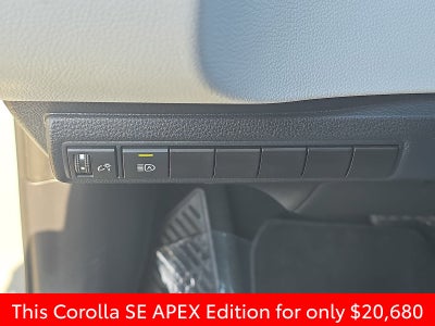 2021 Toyota Corolla APEX SE