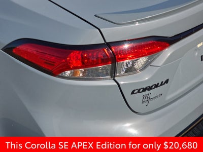 2021 Toyota Corolla APEX SE