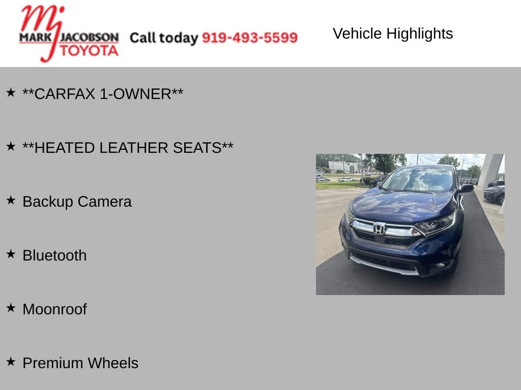 2017 Honda CR-V EX-L