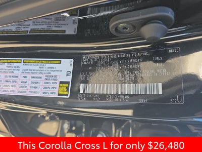 2025 Toyota Corolla Cross L