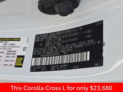 2024 Toyota Corolla Cross L