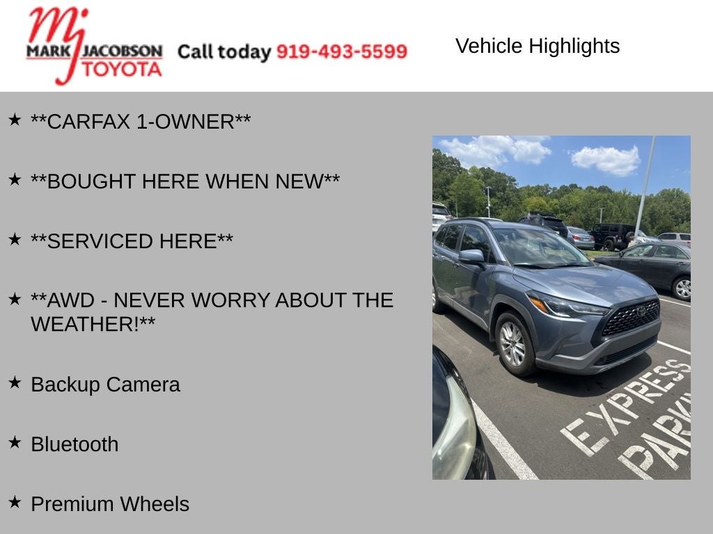 2024 Toyota Corolla Cross LE