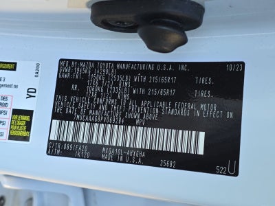 2023 Toyota Corolla Cross LE