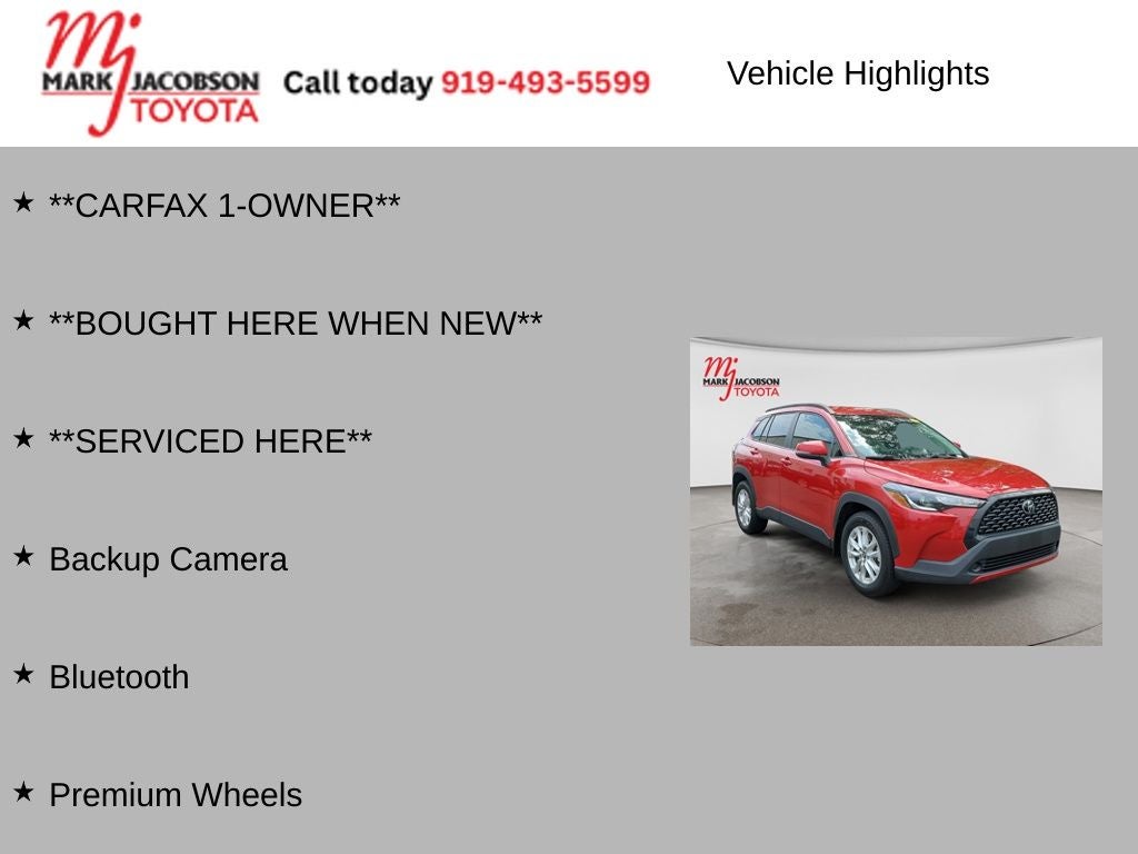 2023 Toyota Corolla Cross LE