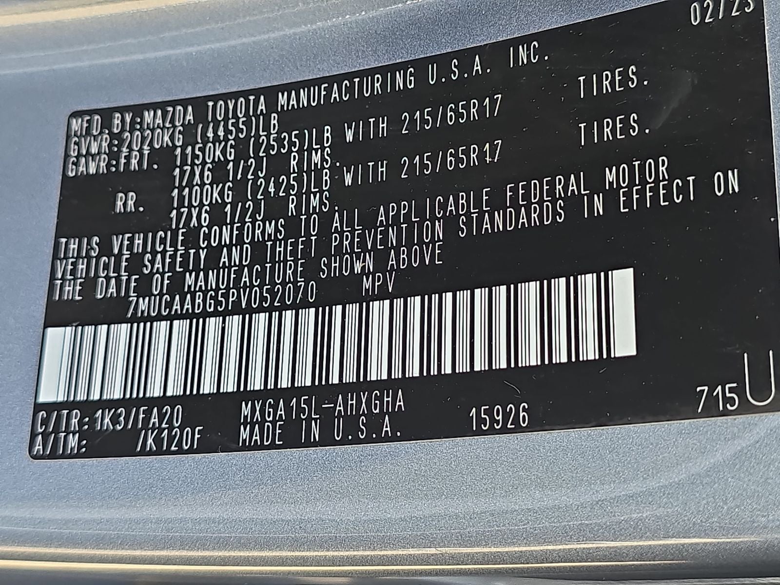 2023 Toyota Corolla Cross LE