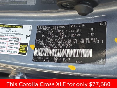 2023 Toyota Corolla Cross XLE