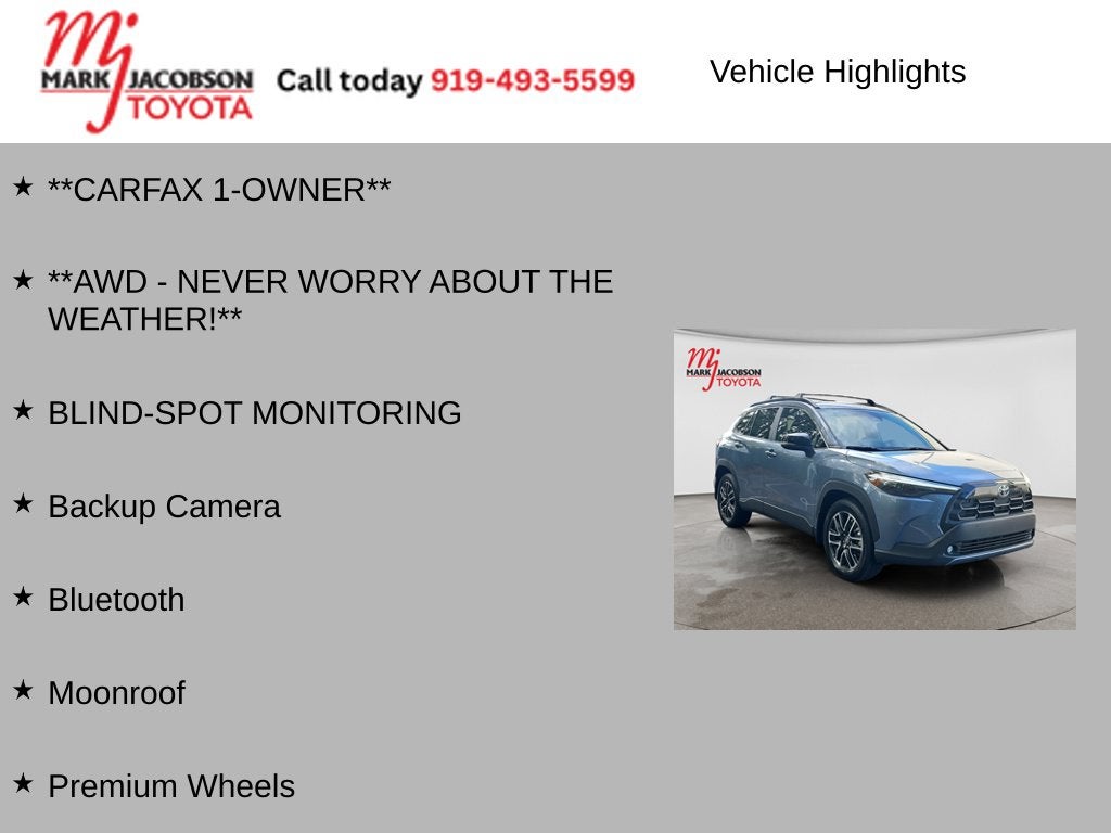 2026 Toyota Corolla Cross XLE