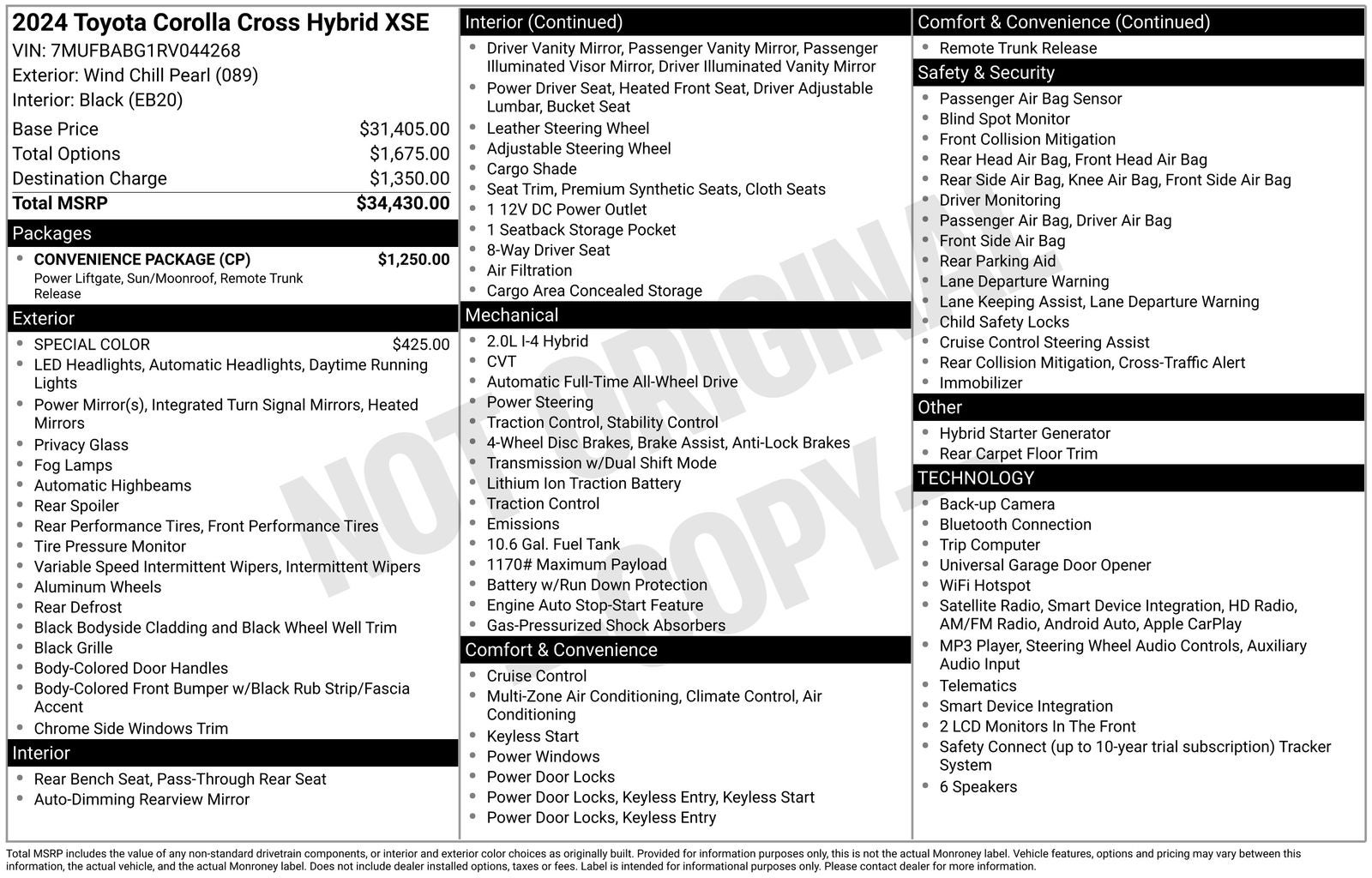 2024 Toyota Corolla Cross Hybrid XSE