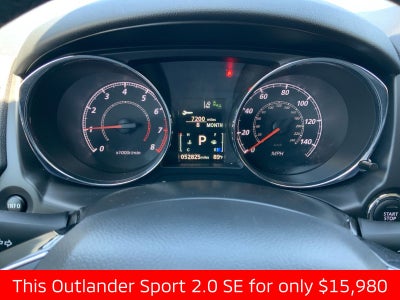 2022 Mitsubishi Outlander Sport 2.0 SE