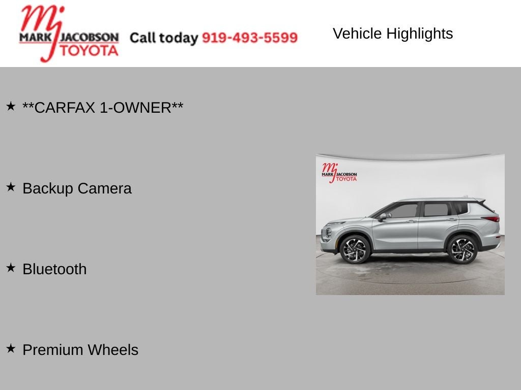 2024 Mitsubishi Outlander SE